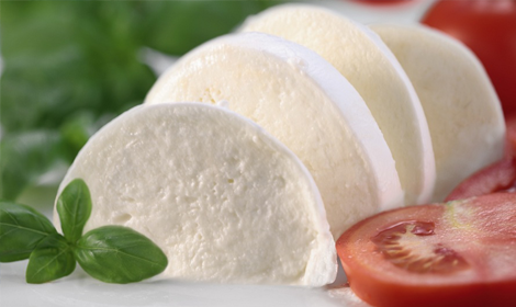 La mozzarella y la intolerancia a la lactosa