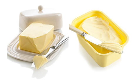 ¿Mantequilla o margarina? ¿Hacen mal? Descúbremoslo juntos