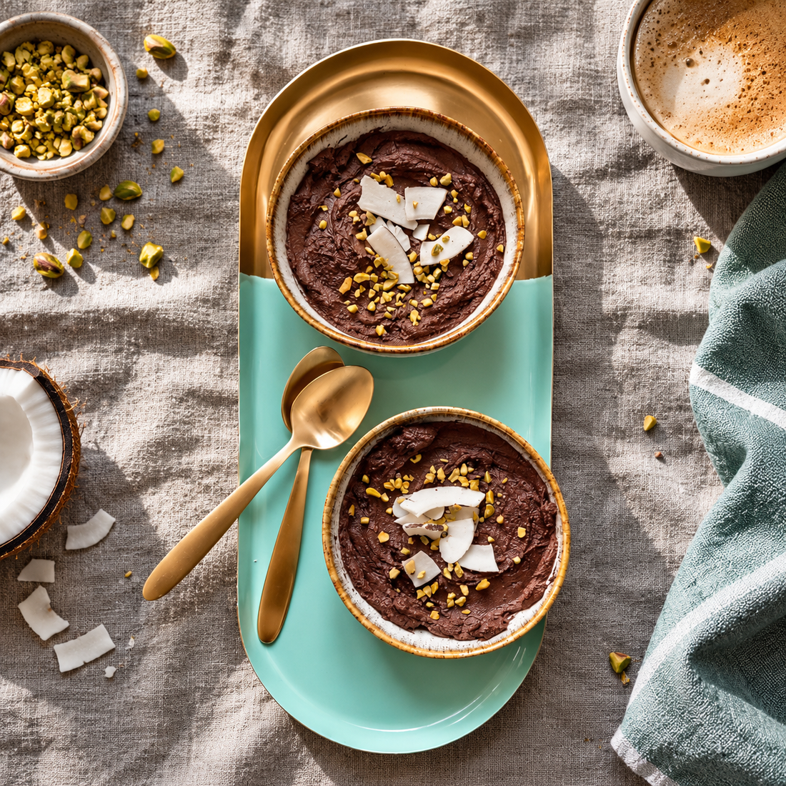 Crema de Chocolate Vegana (sin lactosa, sin aceite de palma, sin soja y sin gluten)