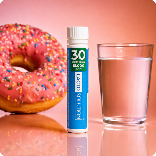 Lactosolution 15000 – Lattasi per intolleranti al lattosio · Refill 30 compresse
