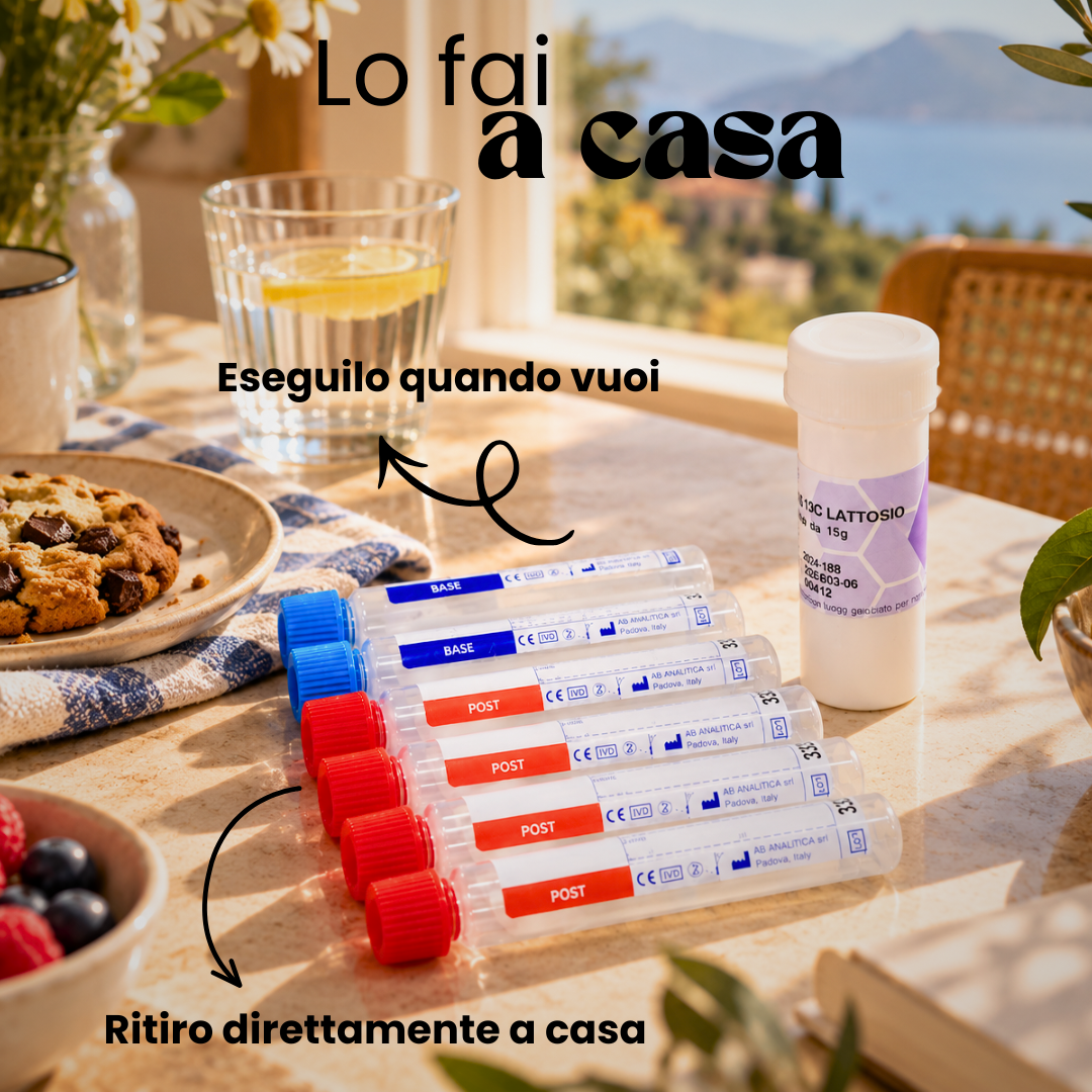 Breath Test – Test per l’intolleranza al lattosio