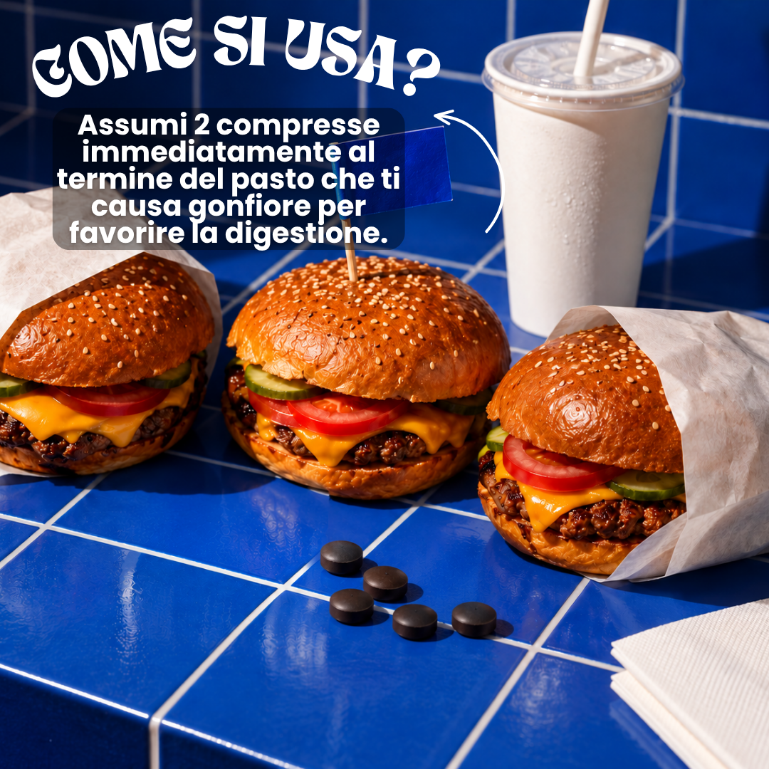 Gas Solution – Digestione e gas intestinali · Refill 30 compresse