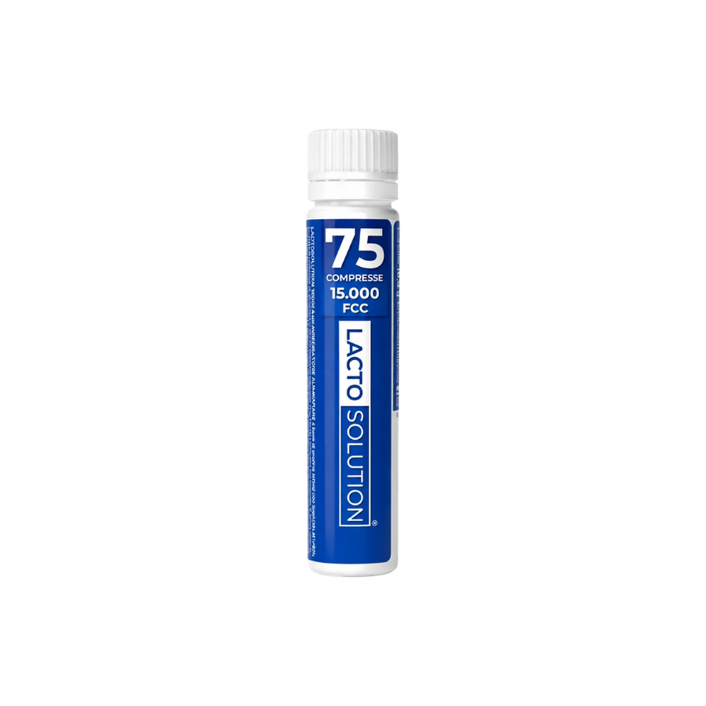 Lactosolution 15000 – Lattasi per intolleranti al lattosio ·  Refill 75 compresse